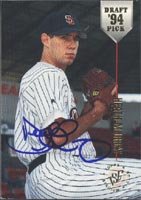 Heath Murray, San Diego Padres, 1994 Stadium Club Draft Pick Autographed Card