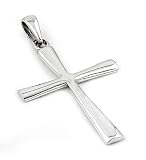Large Plain Cross Pendant