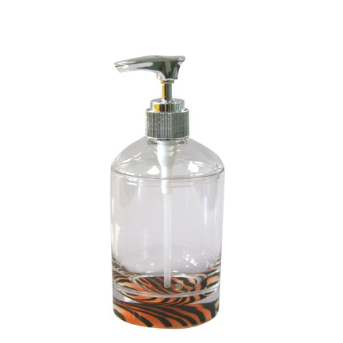 Axentia 282307 Badserie Dorella Seifenspender Acryl Tiger Design