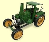 Green Traktor II, 34x20x18 cm Blechminiatur