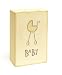 East of India Wooden Cream Storage Box - Baby
