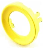 BlackBerry Replacement Ring for Trackball in Cream Yellow for BlackBerry Pearl 8100, 8110, 8120 8130, Curve 8300, 8310, 8320, 8330 + 8800 and 8830 Devices
