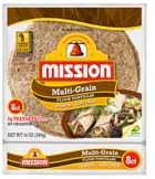 Mission Multi-Grain Medium/Soft Taco Flour Tortillas 8 Tortillas Per Pack (Pack of 3)