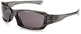 Oakley Men's Fives Squared Sunglasses,Grey Smoke Frame/Warm Grey Lens,one size