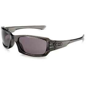 lunettes soleil esprit Oakley Fives Squared - Lunettes de soleil unisexe adulte - Grey Smoke / Warm Grey
