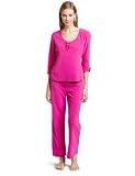 Betsey Johnson Women's Microfleece Pajama Set