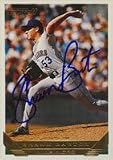 Shawn Barton, Seattle Mariners, 1993 Topps Gold Autographed Card