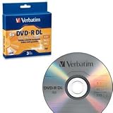 New - DVD-R DL 8.5 GB 2X-4X 3pk by Verbatim - 95165