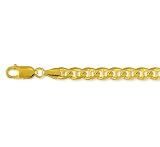 24K Gold-plated over Sterling Silver Mariner Link Chains