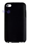 Soft Gel Silicone Skin Case Cover for Apple iPod Touch 4G, 4th Generation (Black)