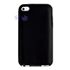 Premium Black Soft Gel Silicone Skin Case Cover for Apple iPod Touch 4G, 4th Generation, 4th Gen
