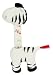 Mary Meyer Brainy Baby Shake N Play Plush Rattle, Zebra