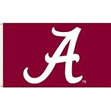 NCAA Alabama Crimson Tide A Logo 3-by-5 Foot Flag with Grommets