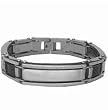 Stainless Steel Polished Bracelet- 8.25'' long