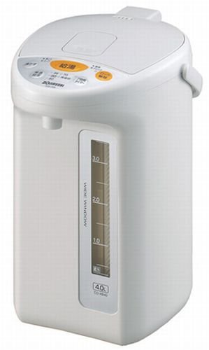 ZOJIRUSHI マイコン沸とう電動ポット 4.0L CD-XB40-HA グレー