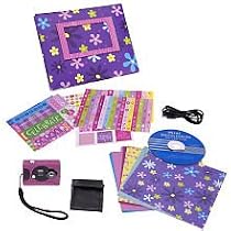 Totally Me 6 X 6 Scrapbook Kit with Digital Camera