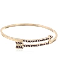 Shameless Jewelry "Eye Candy" Swarovski Arrow Bangle Bracelet, 8.5"