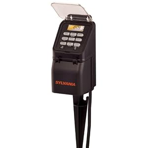 Sylvania SA220 15 Amp Zip Set Digital Outdoor Timer with Seven Outlets by 