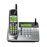 5.8GHZ 2-LINE CORDLESS W/DUAL CALLER ID & DIAL IN BASE SPEAKERPHONE - SILVER/BLACK