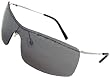 Dolce & Gabbana D&G 442S E50 Fashion Sunglasses, Chrome Frame/ Grey Lenses