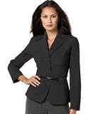 Review Alfani  / Alfani Petite Belted Pinstriped Blazer
