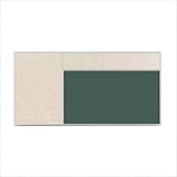 Crest-Line XL Series - Chalkboard - Type F Bulletin Color: Natural Cork, Size: 4' x 12', Chalkboard: Green