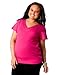 Where To Sales Motherhood Maternity: Plus Size Short Sleeve Deep V-neck Banded Bottom Maternity T Shirt Stores Online
