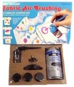 Basic Spray Gun Craft Set w/Neon Fabric Paints Badger
