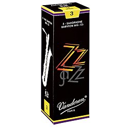Vandoren ZZ Baritone Saxophone Reeds (Strength 3)