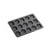 CakeLand Blackマドレーヌシェル型15P 5084 CakeLand Blackマドレーヌシェル型15P 5084