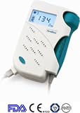 Sonotrax Basic LCD fetal baby doppler monitor w/3 mhz probe , battery , case . FDA approved