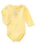 Gymboree Yellow Striped Ducky Bodysuit