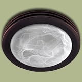 Hunter 90058 Bathroom Fan & Light Imperial Bronze Saturn