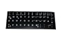 Selbstkleben - 48 Tasten Matt - Deutsche Tastatur Aufkleber -TastaturAufkleber f�r PC Notebook Laptop Netbook