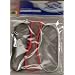 New England Patriots Super Bowl 39 3 Pack Wristband Bracelets / 3 Pack