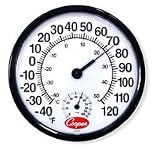 31ijZpaPVbL. SL160  Cooper Atkins 212 150 12 Wall Thermometer  40/120°F/°C w/Humidity Scale