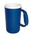 Colored Plastic Mugs - Blue - Set of 4