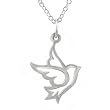 Sterling Silver Dove Necklace