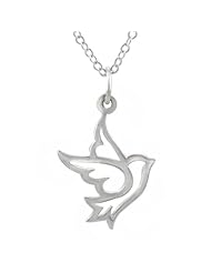 Sterling Silver Dove Necklace