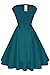ACEVOG Women's 50s 60s Vintage Cocktail Rockabilly Swing Party Dress