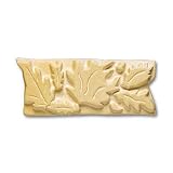 Adex USA Natural Leaves Listello Yellow 2 Ceramic Tile & Stone