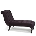 Curves Tyfted Chaise Lounge, Purple