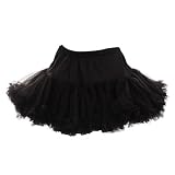 Hell Bunny Petticoat MICRO TUTU black/black XS-M