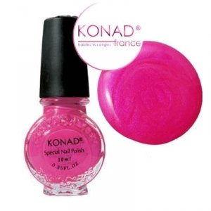 Vernis rose FUSHIA stamping nail art Konad - 11ml Vernis rose FUSHIA stamping nail art Konad - 11ml
