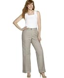 MICHAEL Michael Kors Plus Size Striped Cuffed Wide-Leg Pant