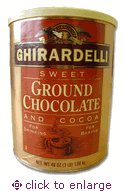 Ghirardelli Sweet Ground Chocolate, 3 Lb Can by Ghirardelli