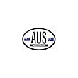 Australia Oval Decal