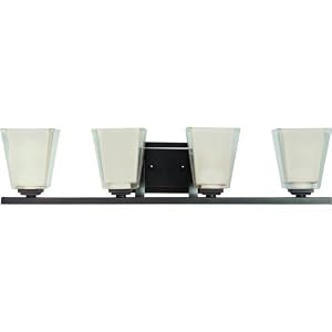 Classic Metro Kool Bronze 27 Wide Bath Light Fixture by 