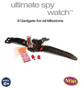 Childrens Toyshop  Toys : Wild Planet Spy Gear Ultimate Spy Watch