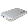 Sunwire - 2.5" HDD SATA Enclosure USB 2.0 For Laptop Hard Drives - XP/VISTA/WIN-7/MAC - Silver
